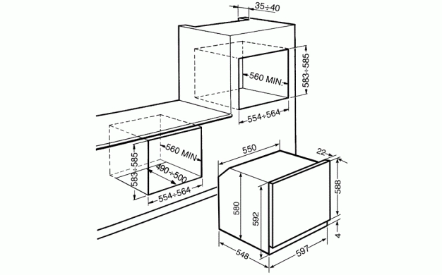 Ретро фурна с пиролиза SMEG SFP750POPZ Серия Cortina, пиролиза, крем с месинг, камък пица, енергиен клас А
