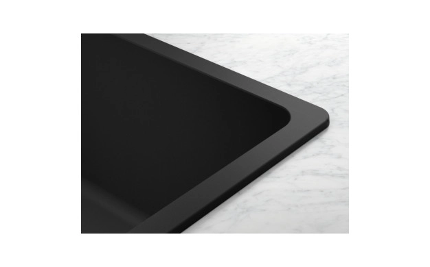 Кухненска мивка FRANKE Maris MRG 610-72 TL – Fragranite, Black Matt, 76 × 51 см