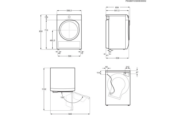 Electrolux EW7D495UDE – сушилня с термопомпа