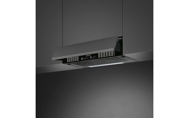 Аспиратор за вграждане SMEG KSEIR62NE2 – 60 см, черен, 225 м³/ч