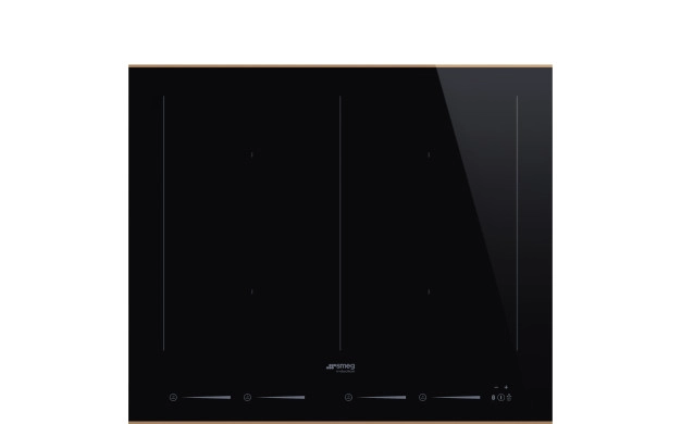 SMEG SIM6644R – премиум индукционен плот с 2 MultiZone зони