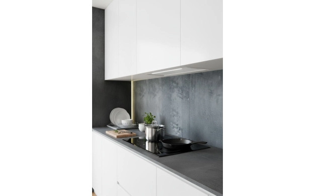 Sirius SM913WH 52 см – бял аспиратор за пълно вграждане, 610 м³/ч