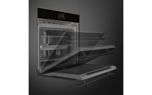 Фурна за вграждане SMEG SOP6604TPNR Dolce Stil Novo, пиролиза, Galileo, 68 l