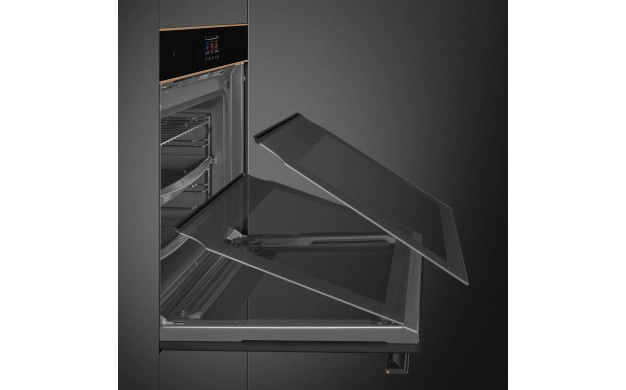 Фурна за вграждане SMEG SOP6604TPNR Dolce Stil Novo, пиролиза, Galileo, 68 l